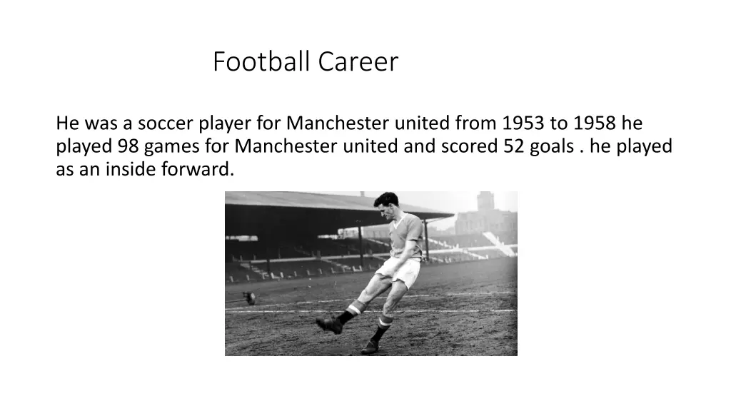football career
