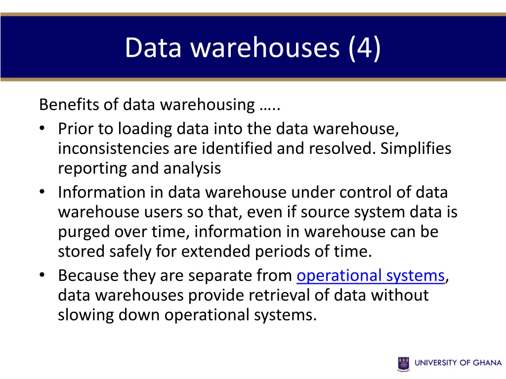 data warehouses 4