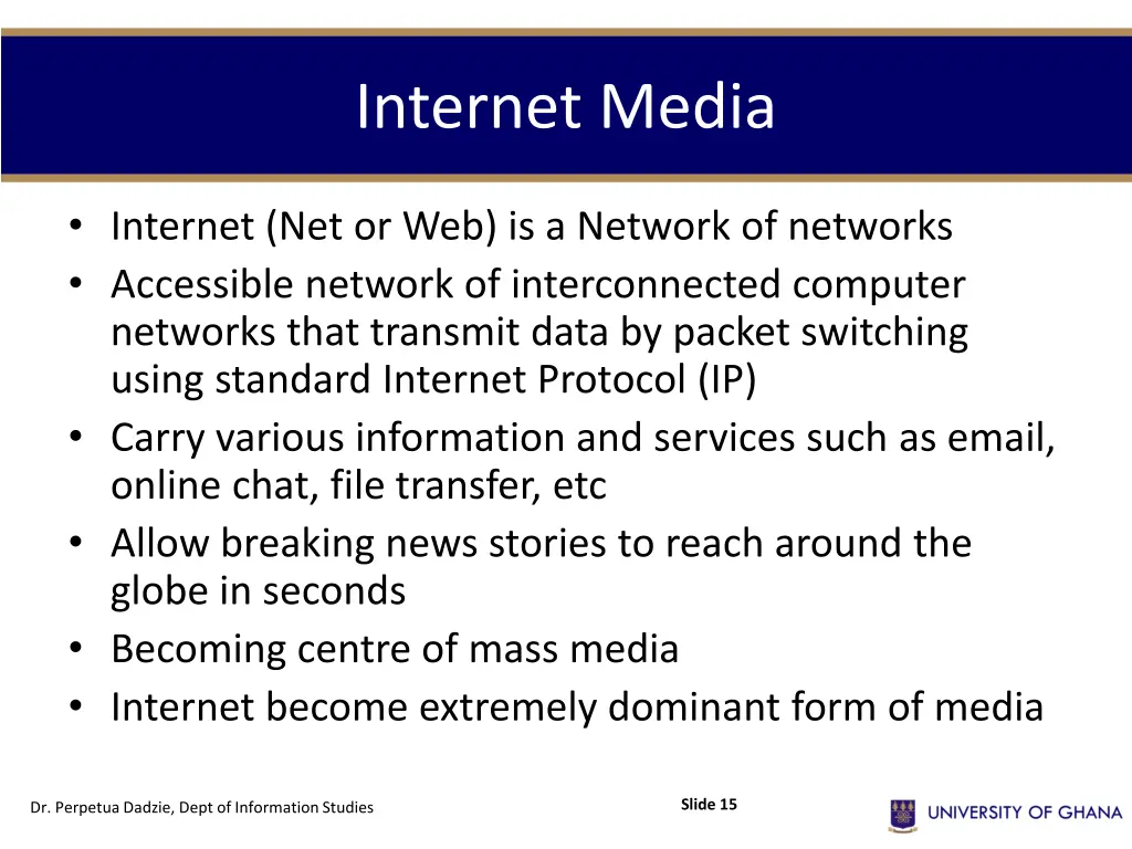 internet media