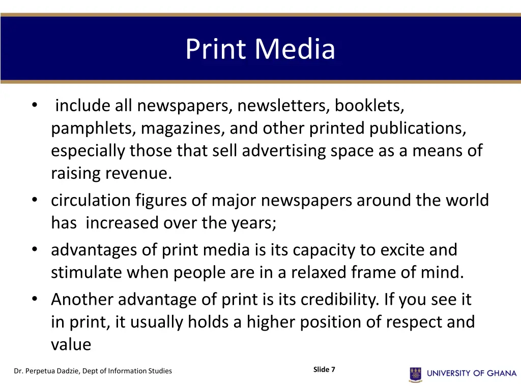 print media