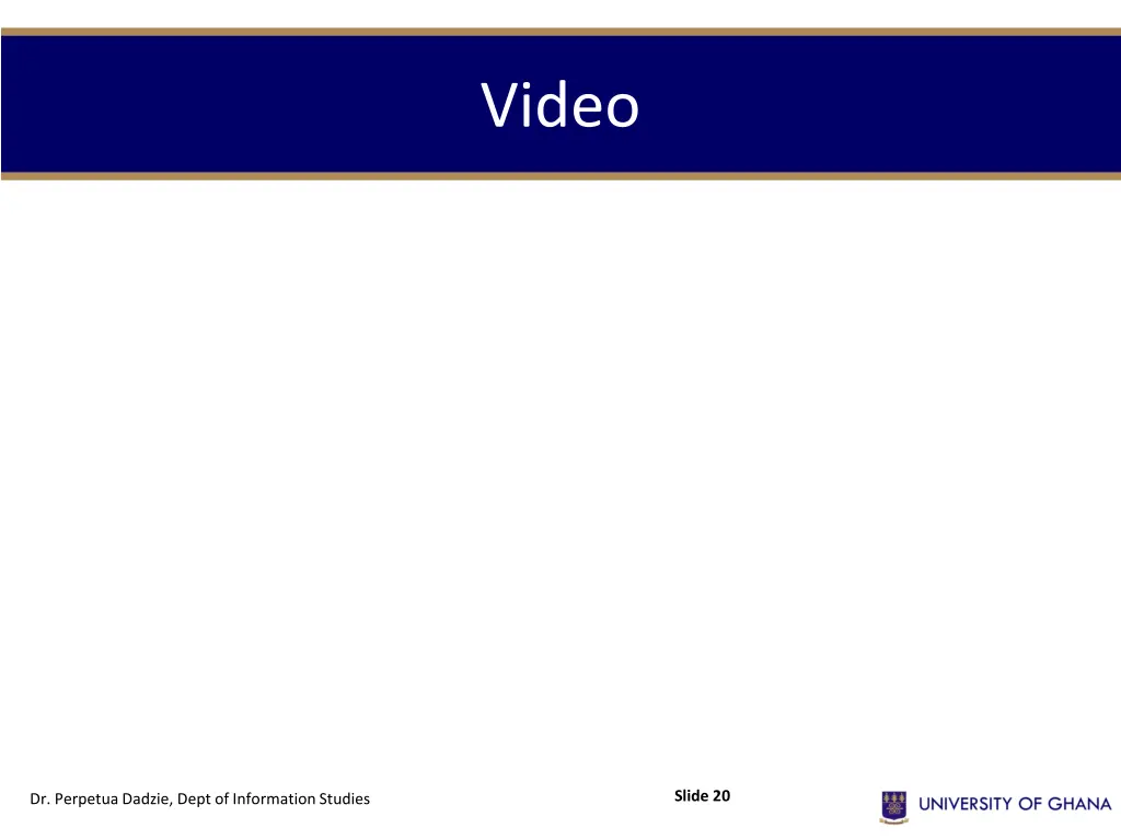 video