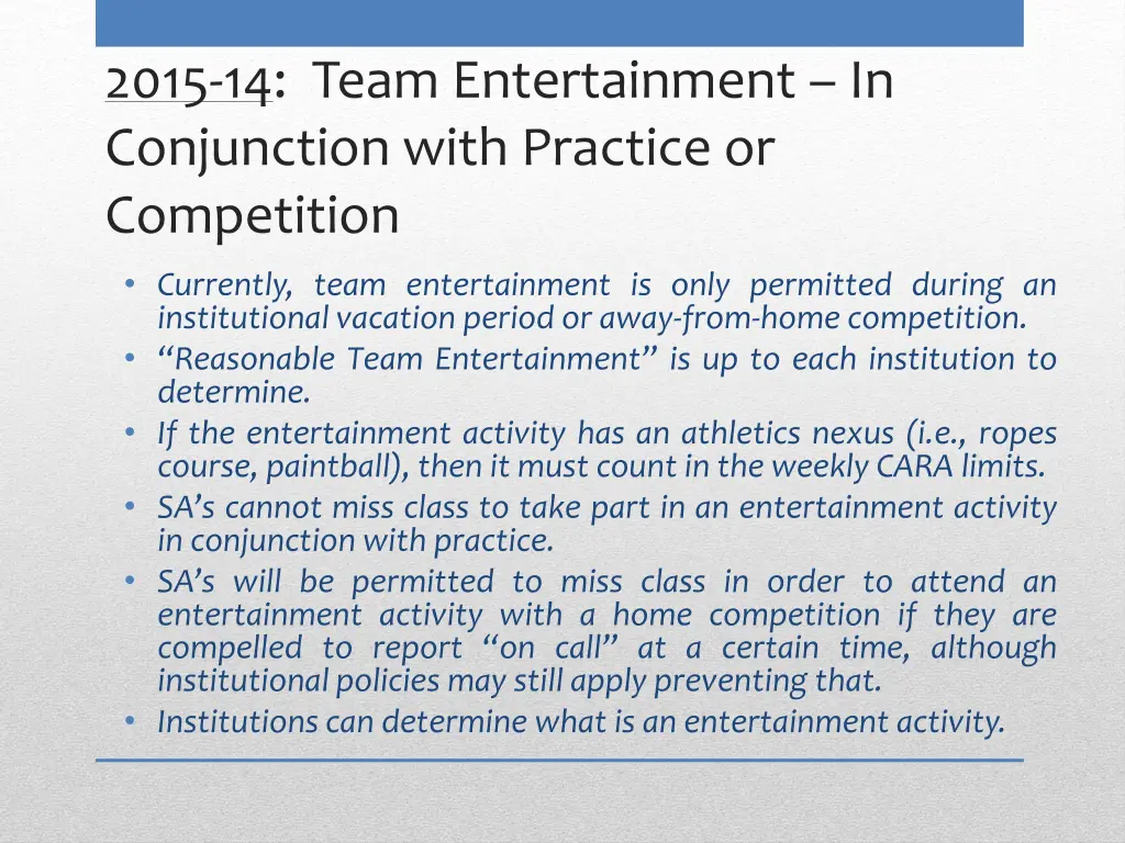 2015 14 team entertainment in conjunction with 1