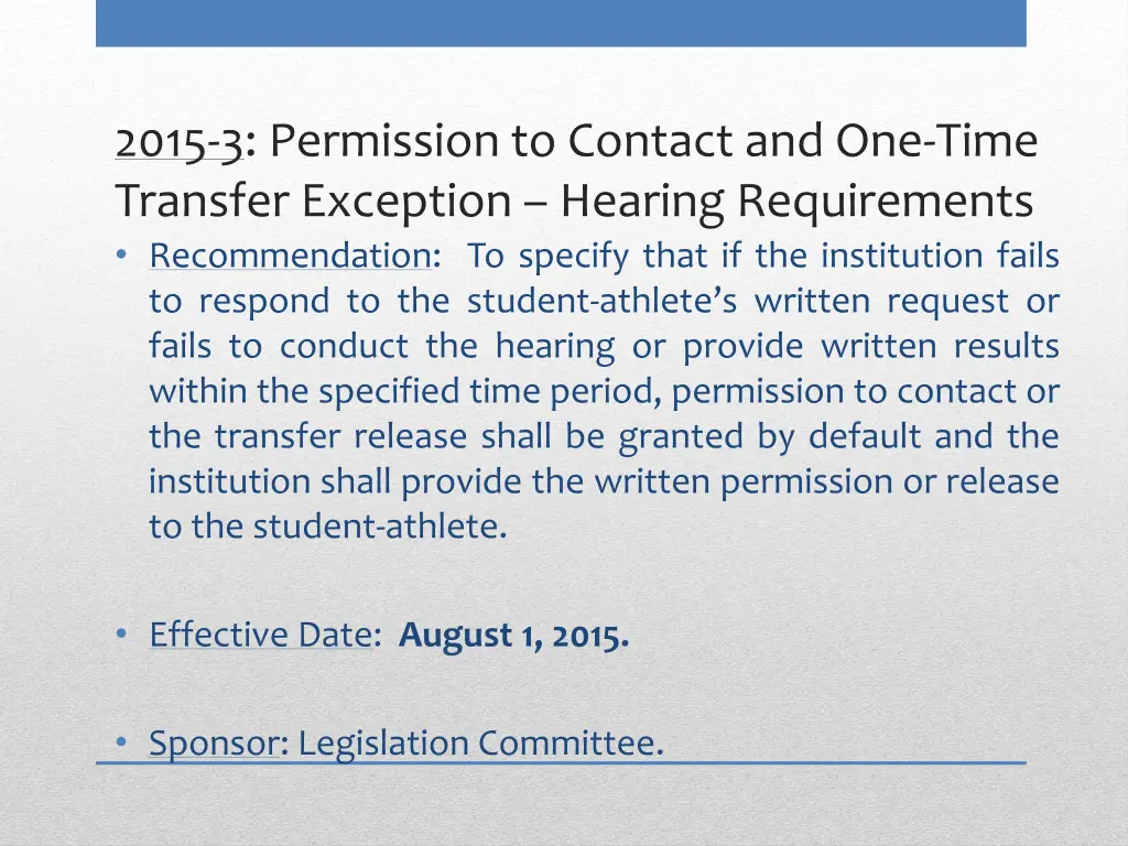 2015 3 permission to contact and one time 1