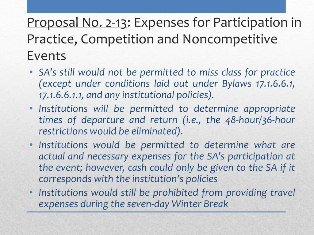 proposal no 2 13 expenses for participation 1