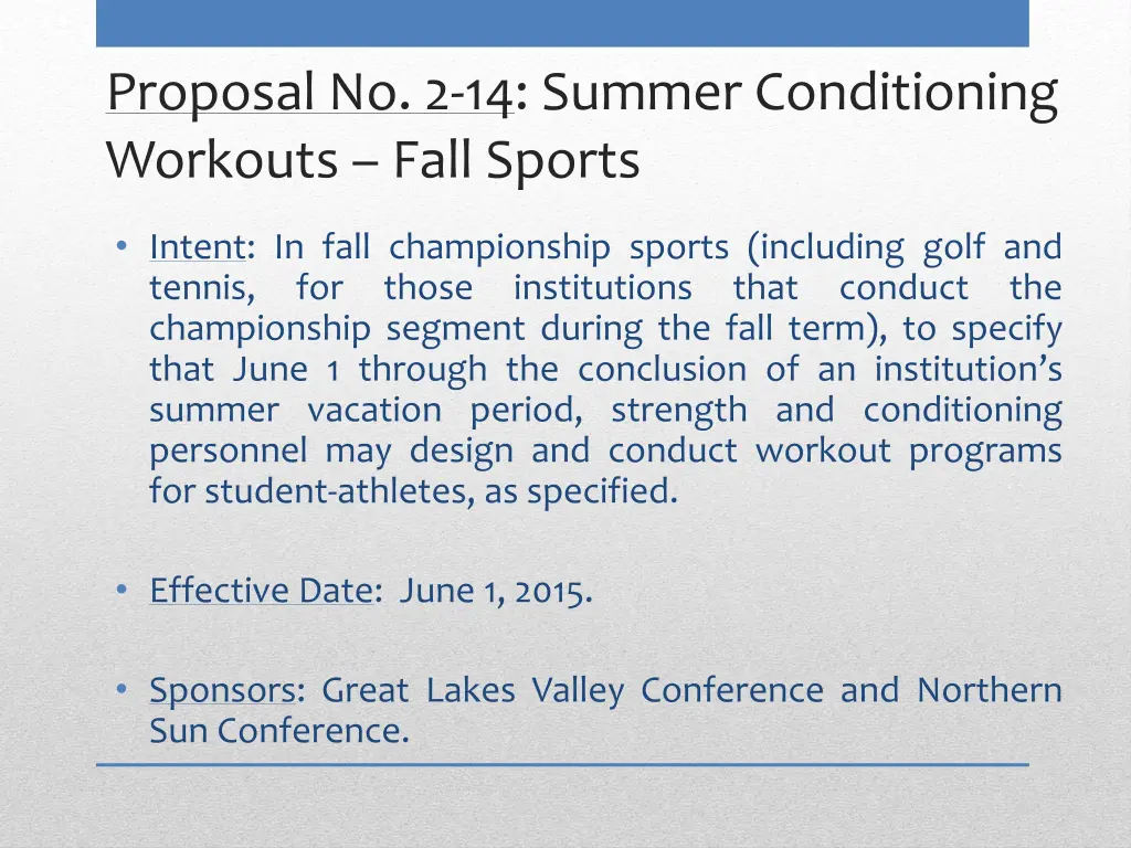 proposal no 2 14 summer conditioning workouts
