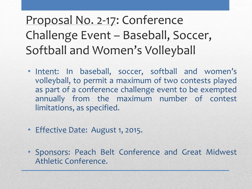 proposal no 2 17 conference challenge event