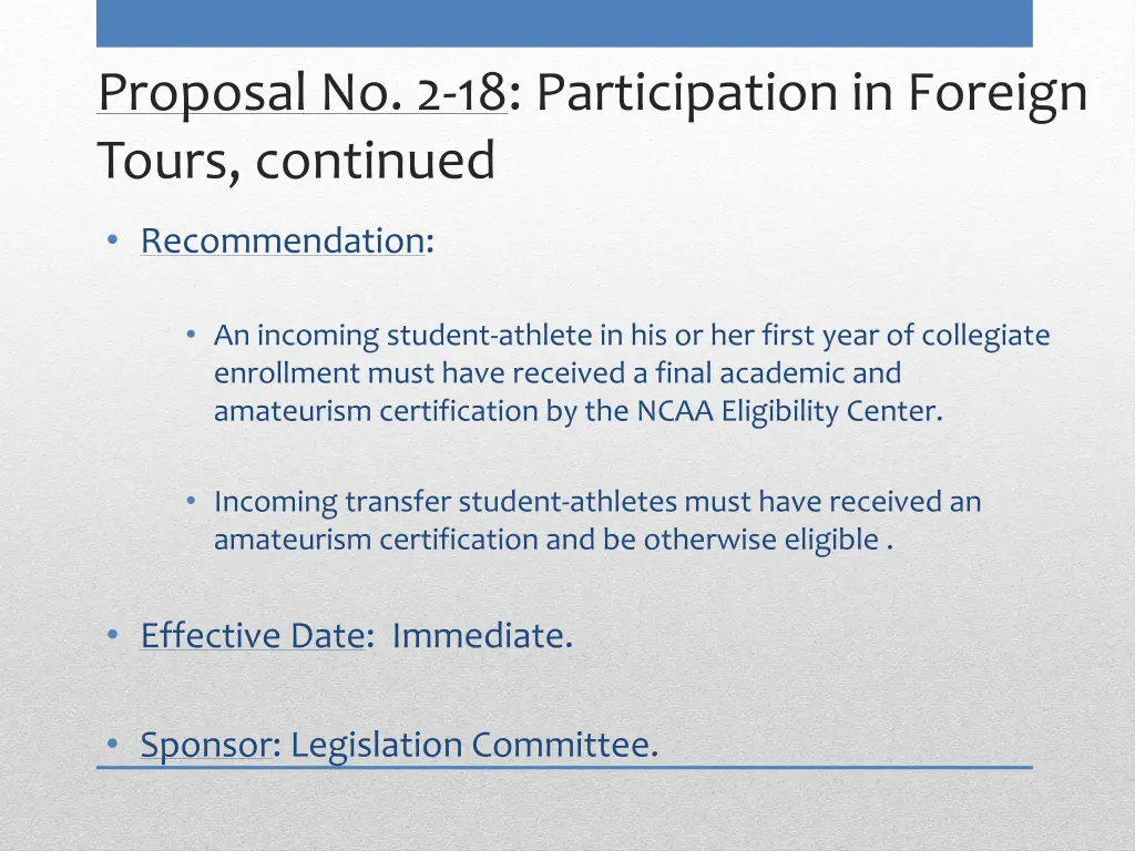 proposal no 2 18 participation in foreign tours 2