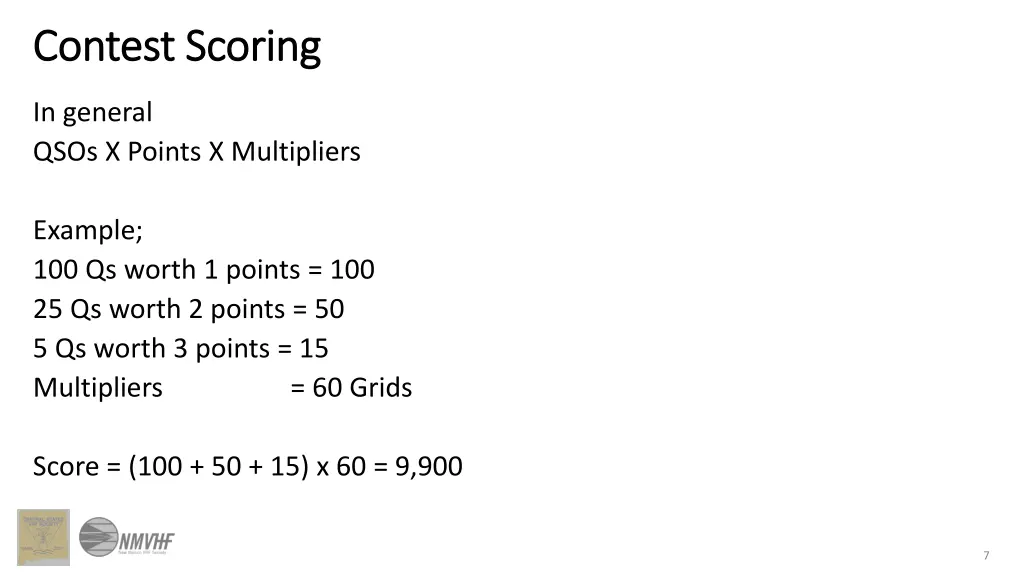 contest scoring contest scoring