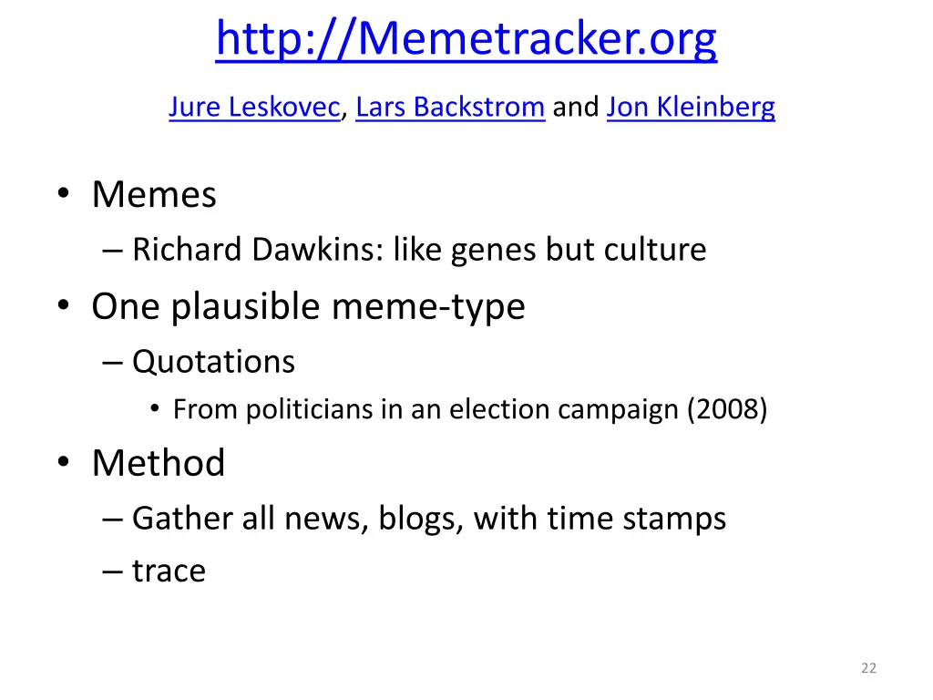 http memetracker org