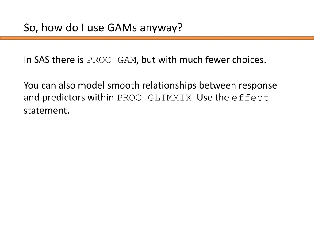 so how do i use gams anyway 1