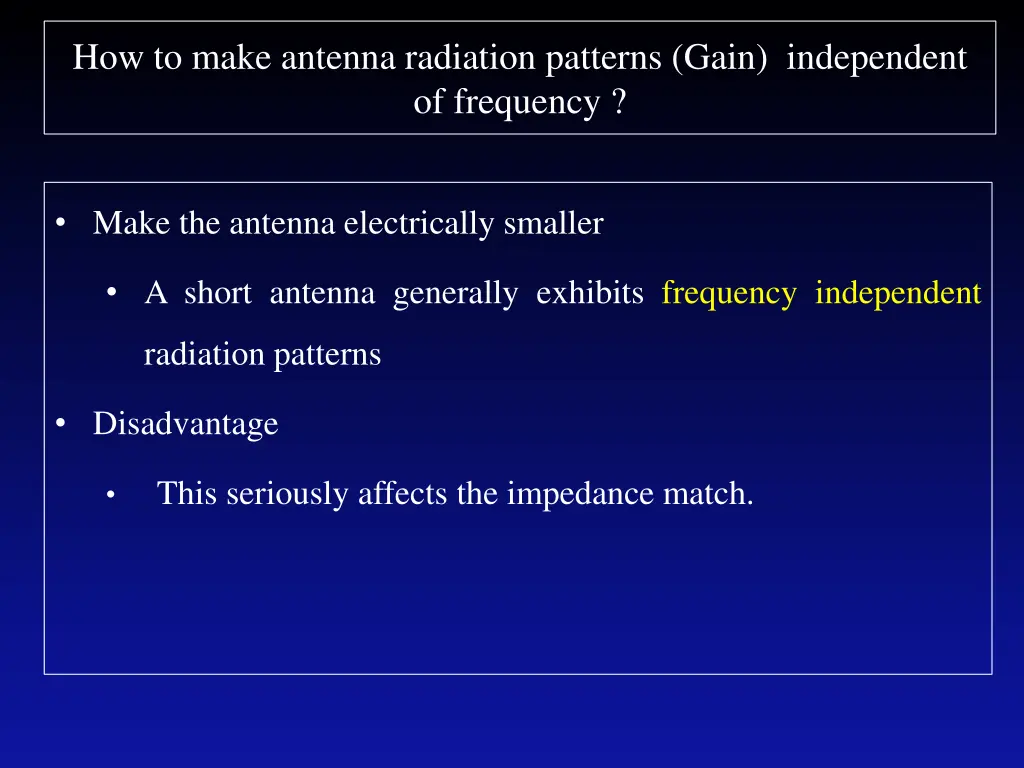 how to make antenna radiation patterns gain