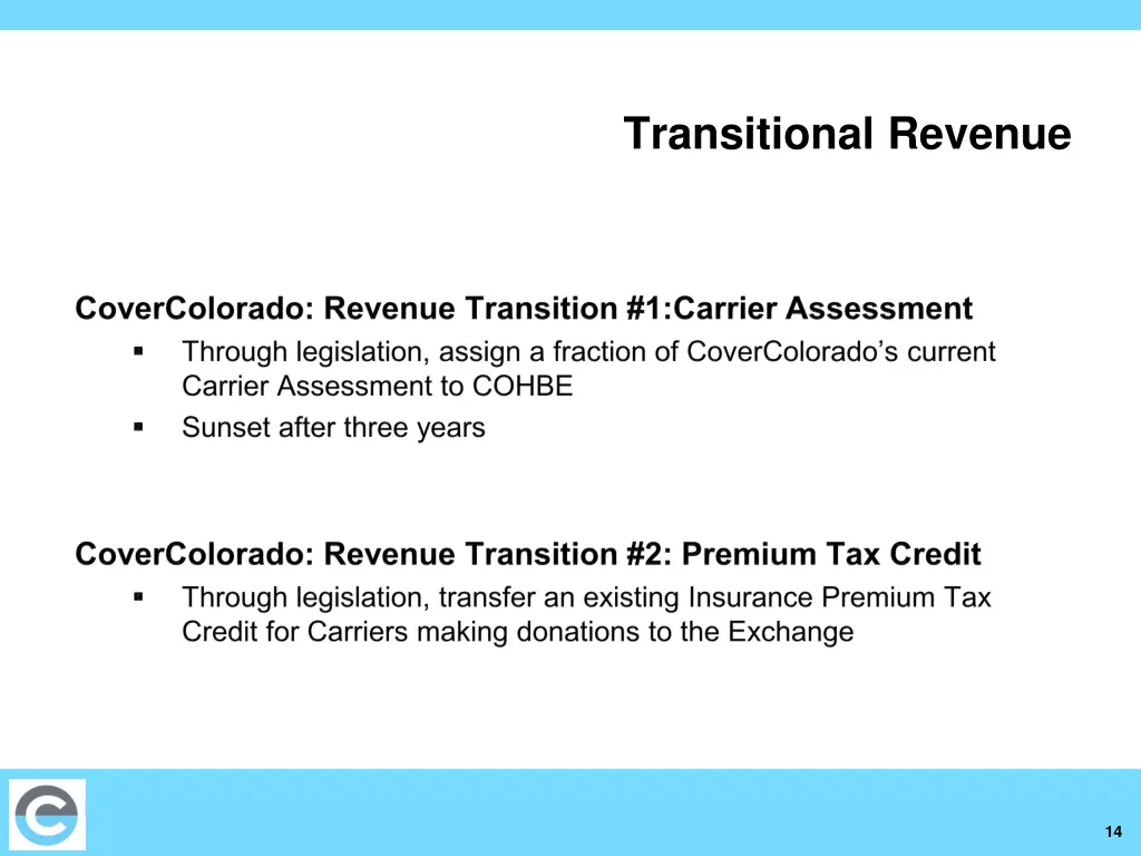 transitional revenue 1