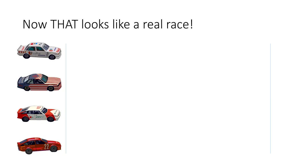now that looks like a real race