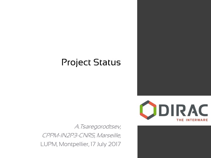 project status