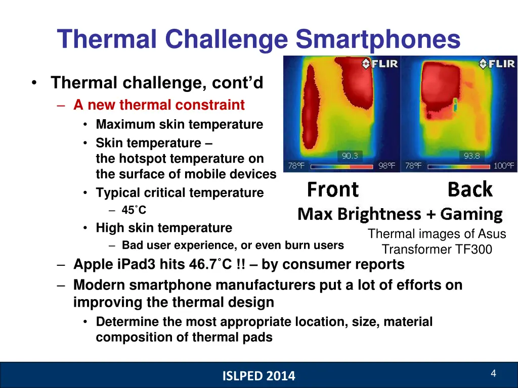 thermal challenge smartphones