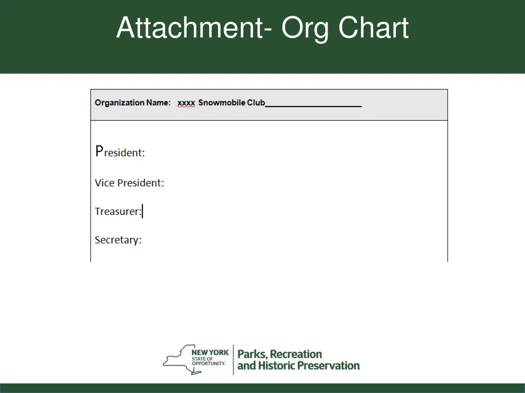 attachment org chart