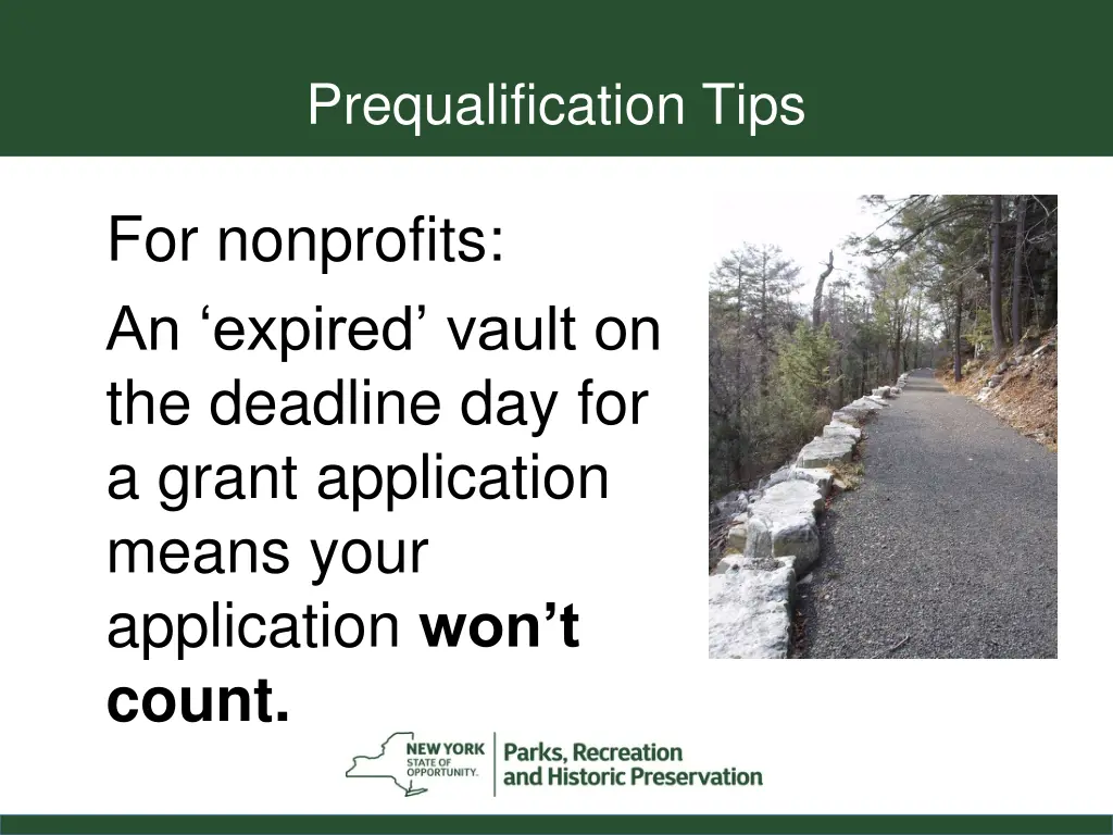 prequalification tips 1
