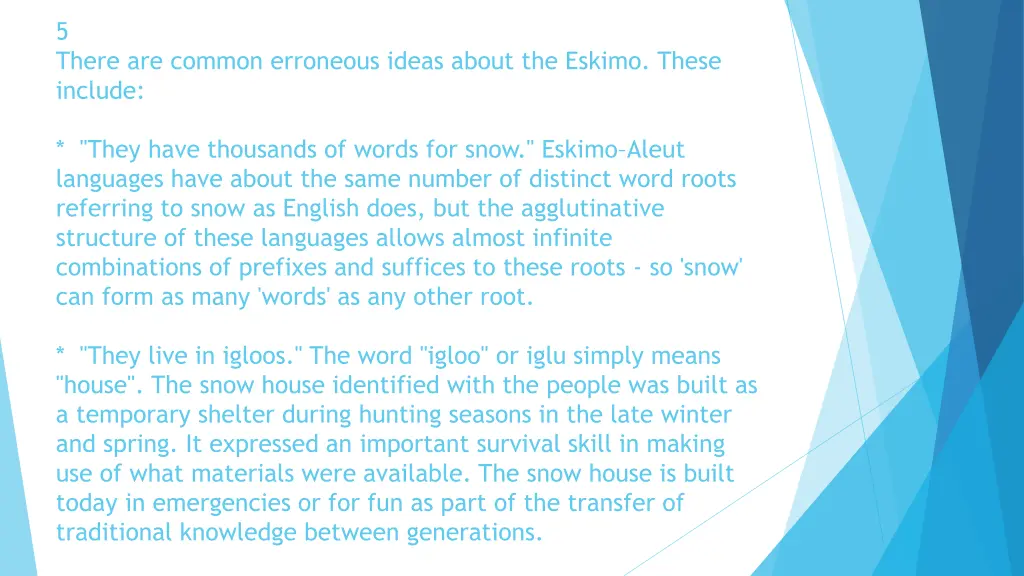 5 there are common erroneous ideas about