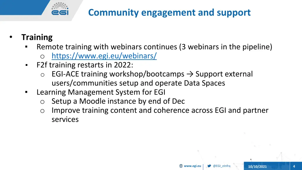 community engagement and support 1