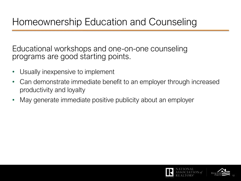 homeownership education and counseling