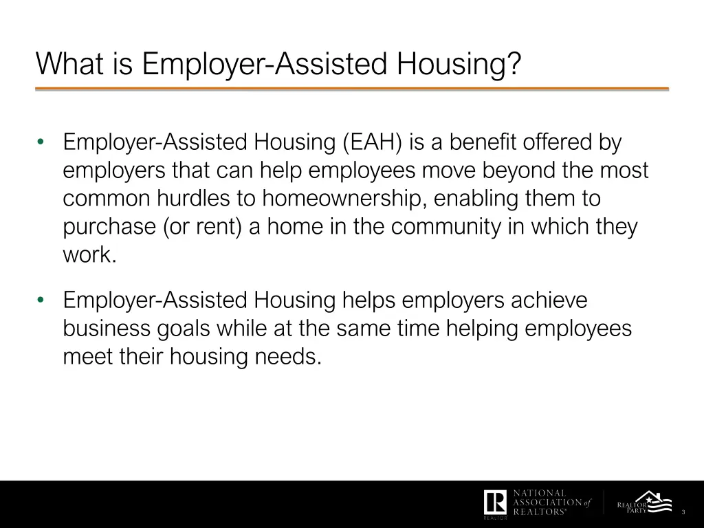 what is employer assisted housing