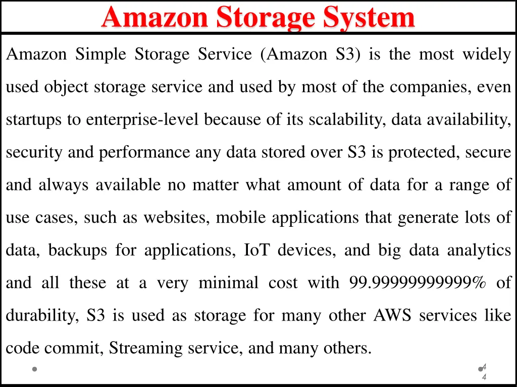 amazon storage system