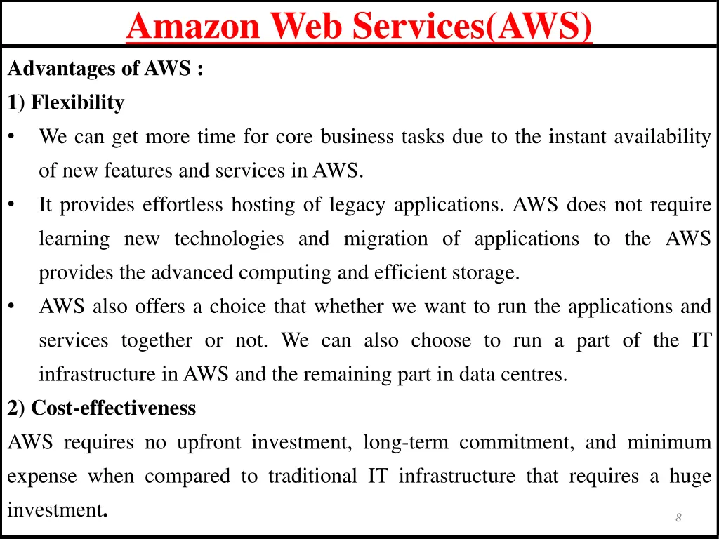 amazon web services aws 4