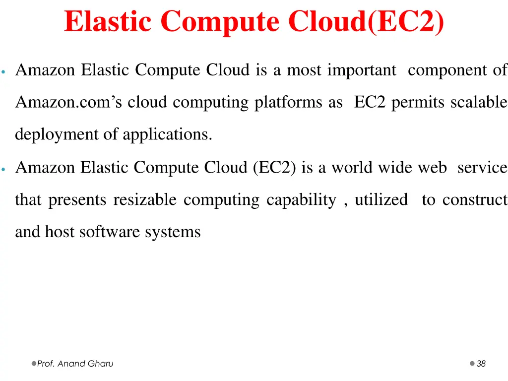 elastic compute cloud ec2 1