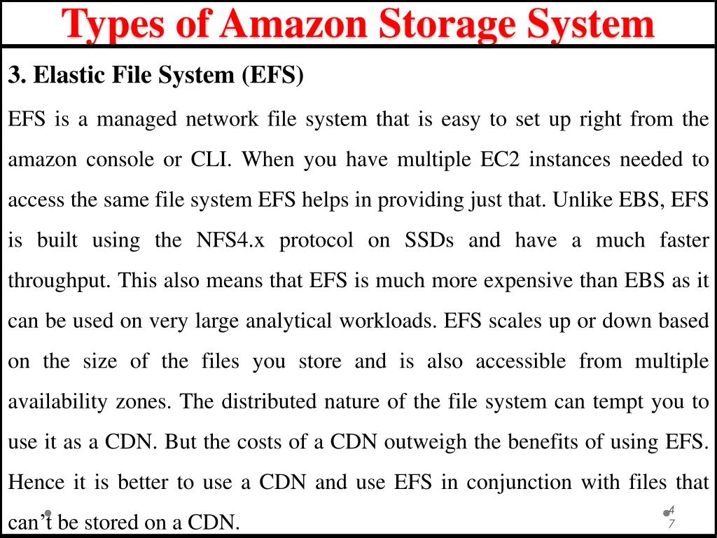 types of amazon storage system 2