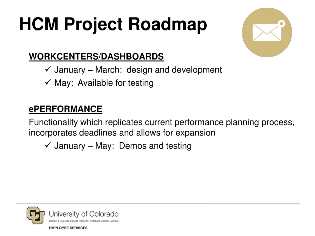 hcm project roadmap 1