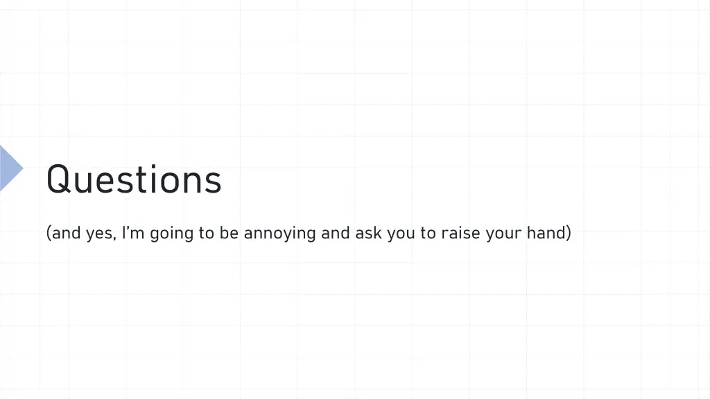 questions
