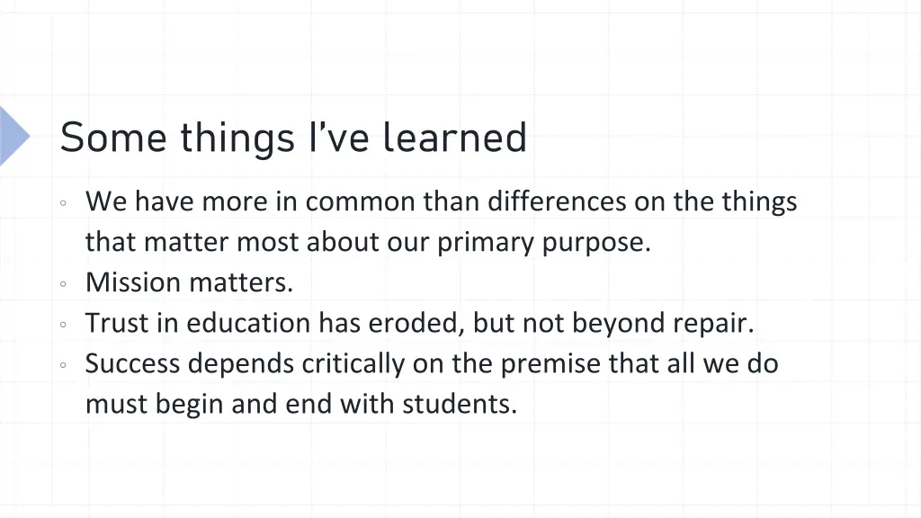 some things i ve learned 1