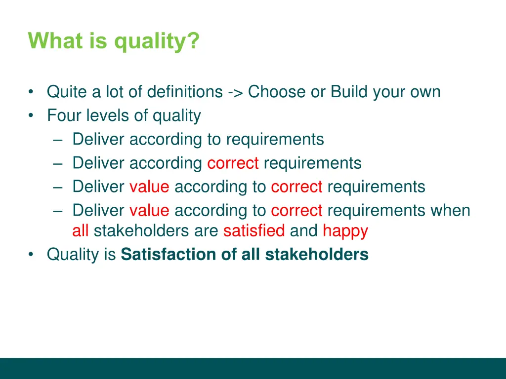 what is quality