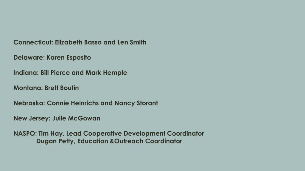 connecticut elizabeth basso and len smith
