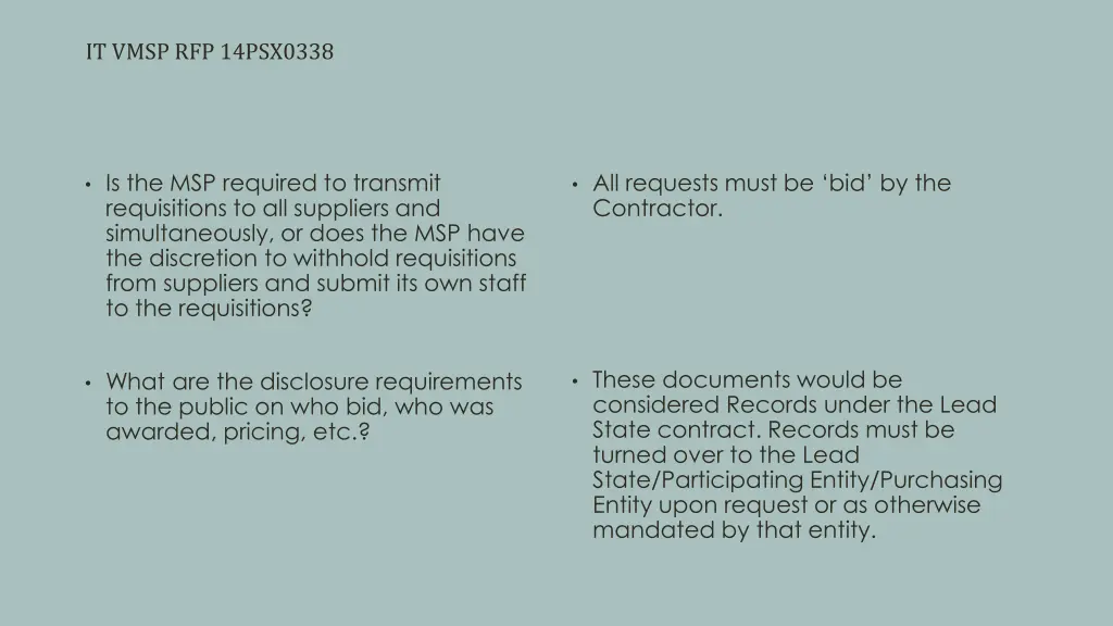 it vmsp rfp 14psx0338 11