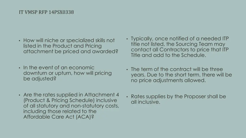 it vmsp rfp 14psx0338 13