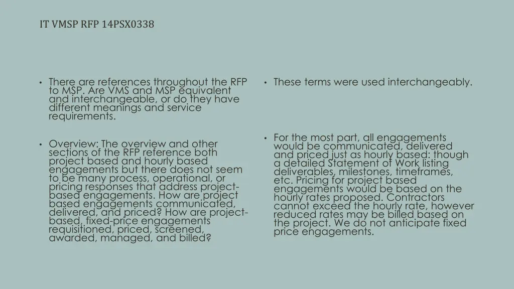it vmsp rfp 14psx0338 8