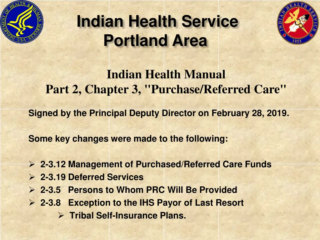 indian health service portland area 8
