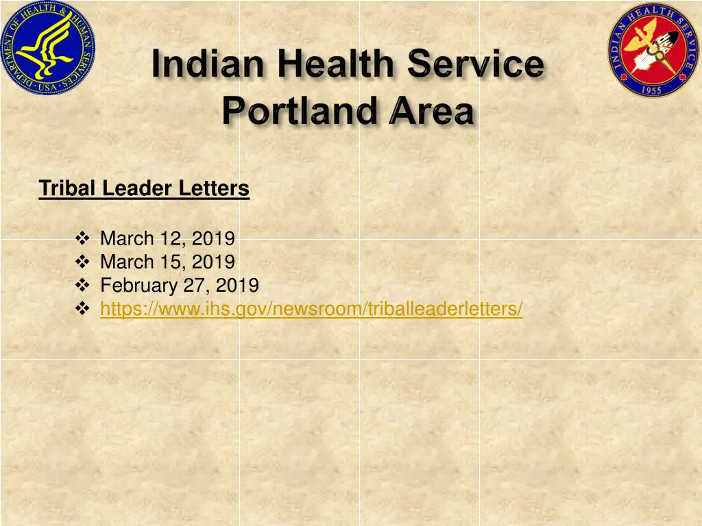 tribal leader letters