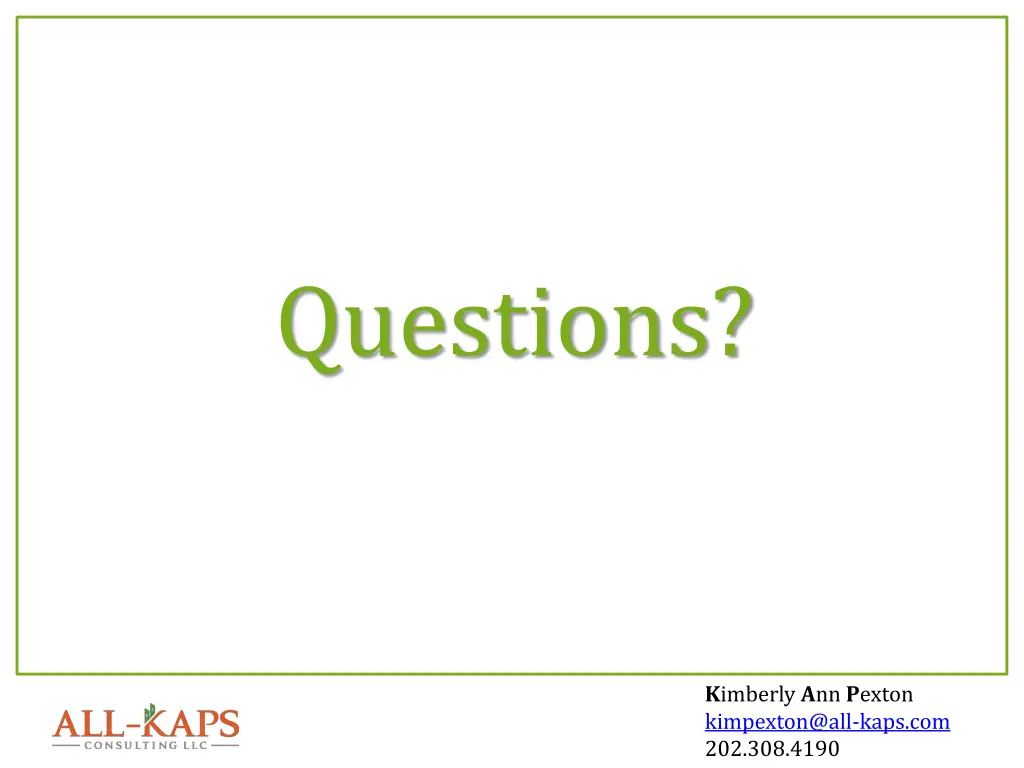 questions