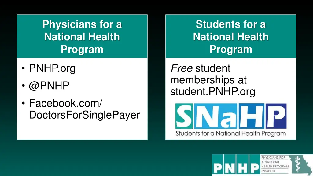 physicians for a national health program