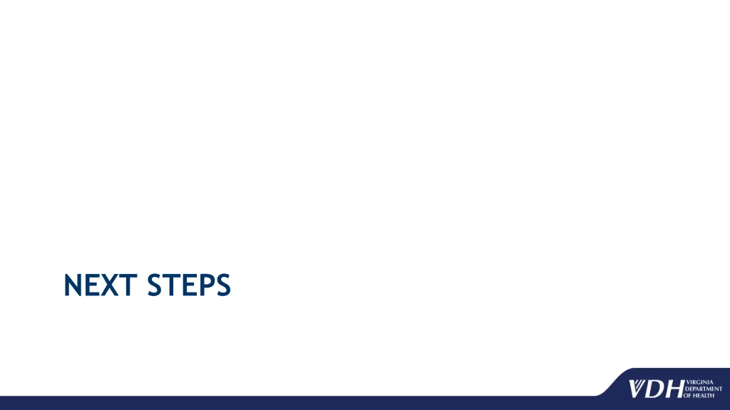 next steps