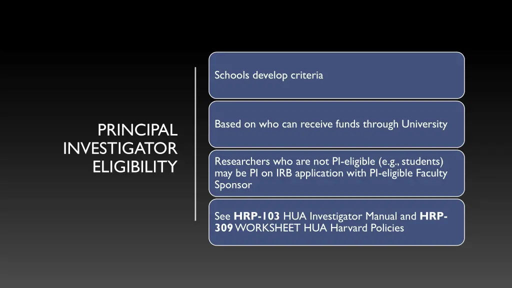 schools develop criteria