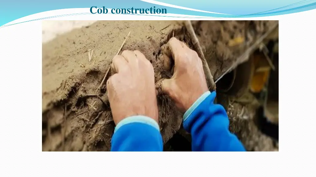 cob construction