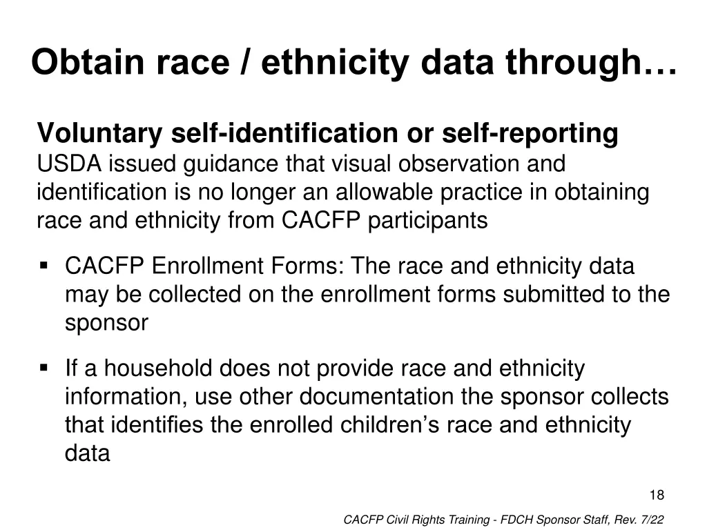 obtain race ethnicity data through