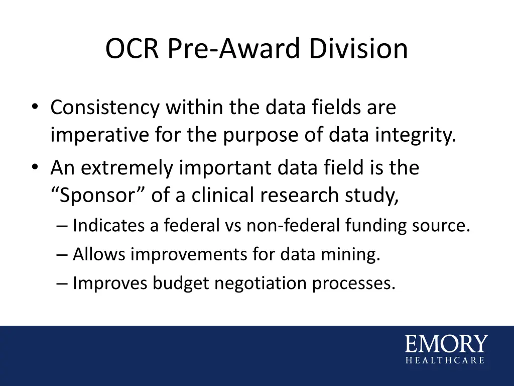ocr pre award division 1