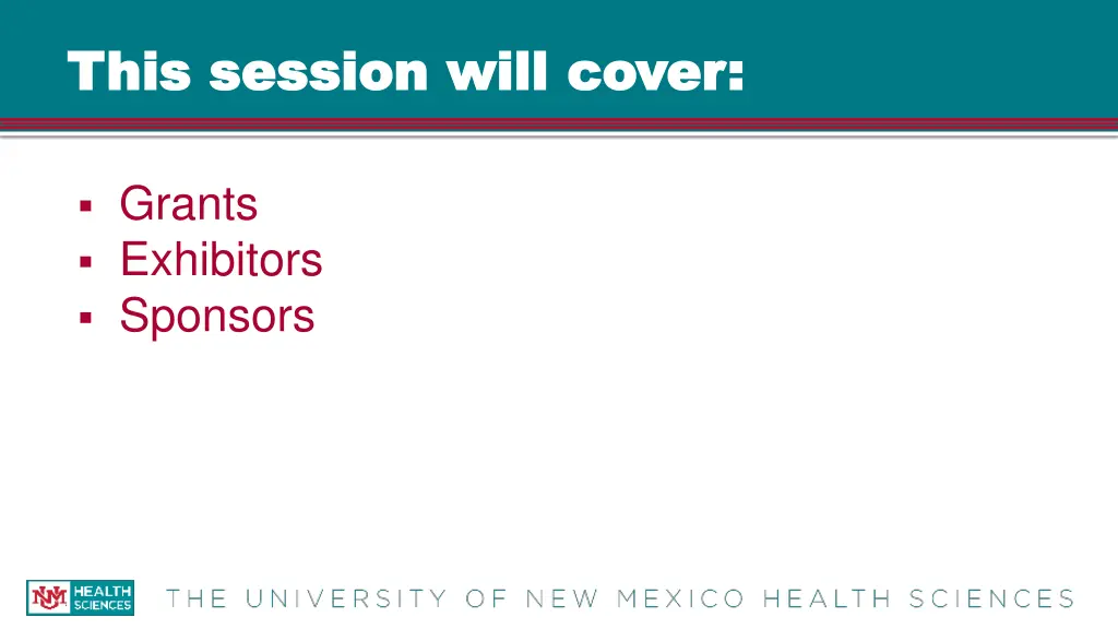 this session will cover this session will cover