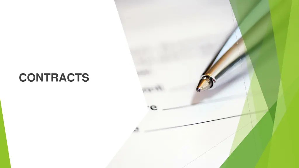 contracts