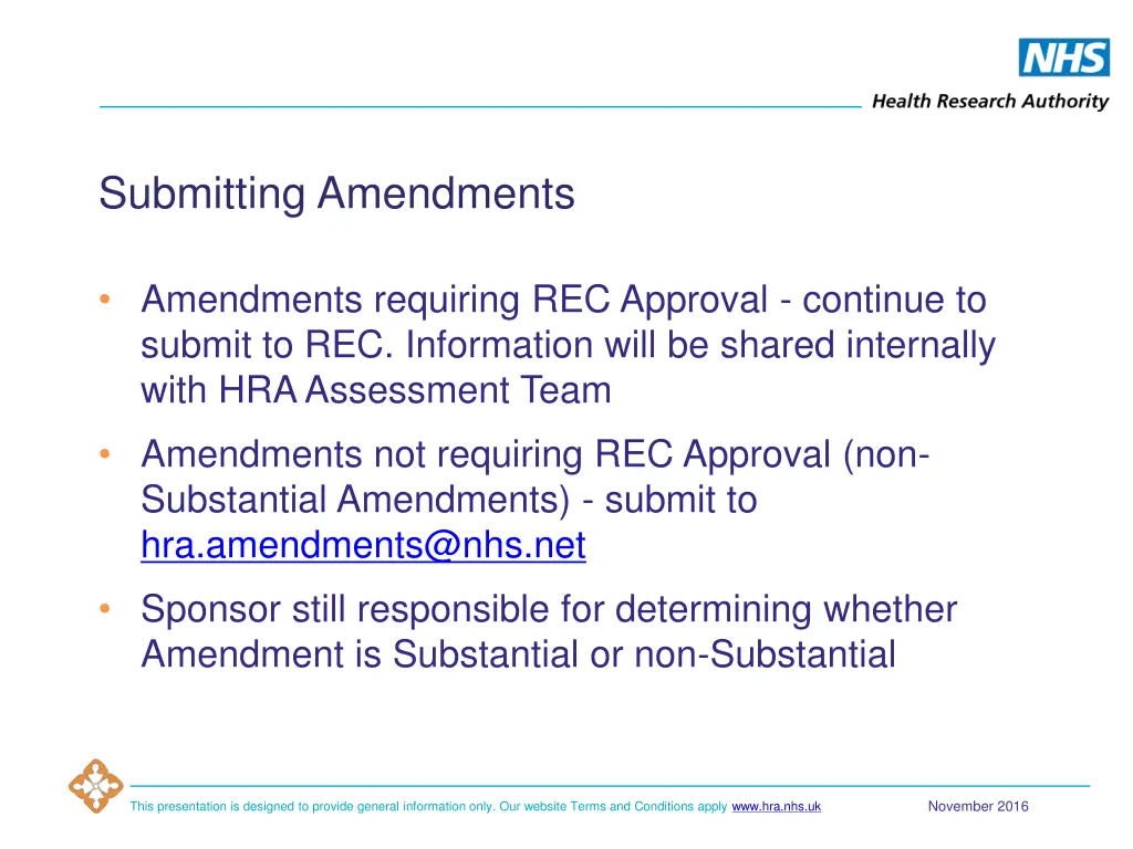 submitting amendments