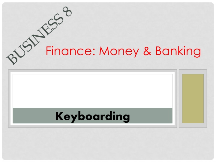 finance money banking